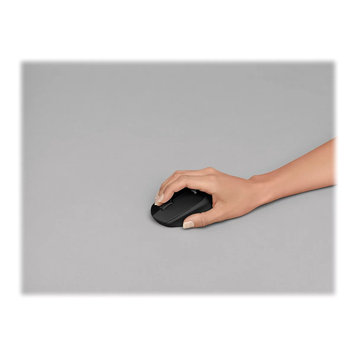 Logitech M330 SILENT PLUS - Maus - 2.4 GHz - Schwarz