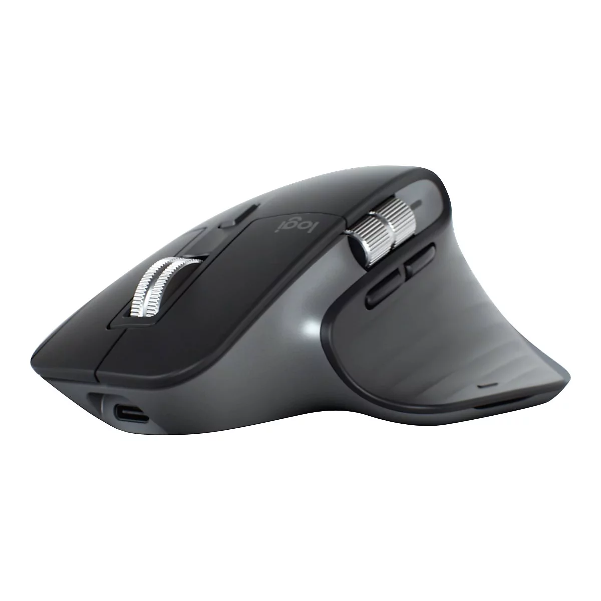 Logitech Master Series MX Master 3S for Mac - Maus - ergonomisch - optisch - 7 Tasten - kabellos