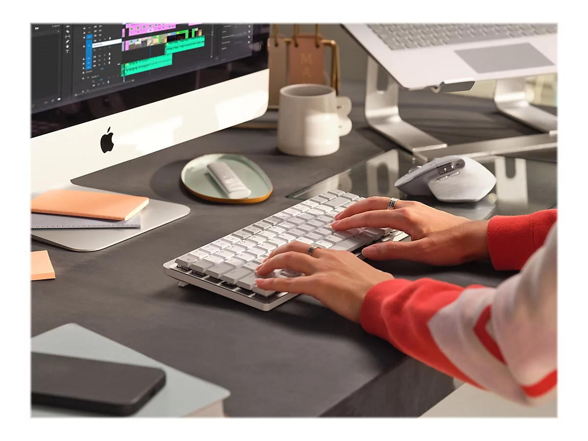 Logitech Master Series MX Master 3S for Mac - Maus - ergonomisch - optisch - 7 Tasten - kabellos