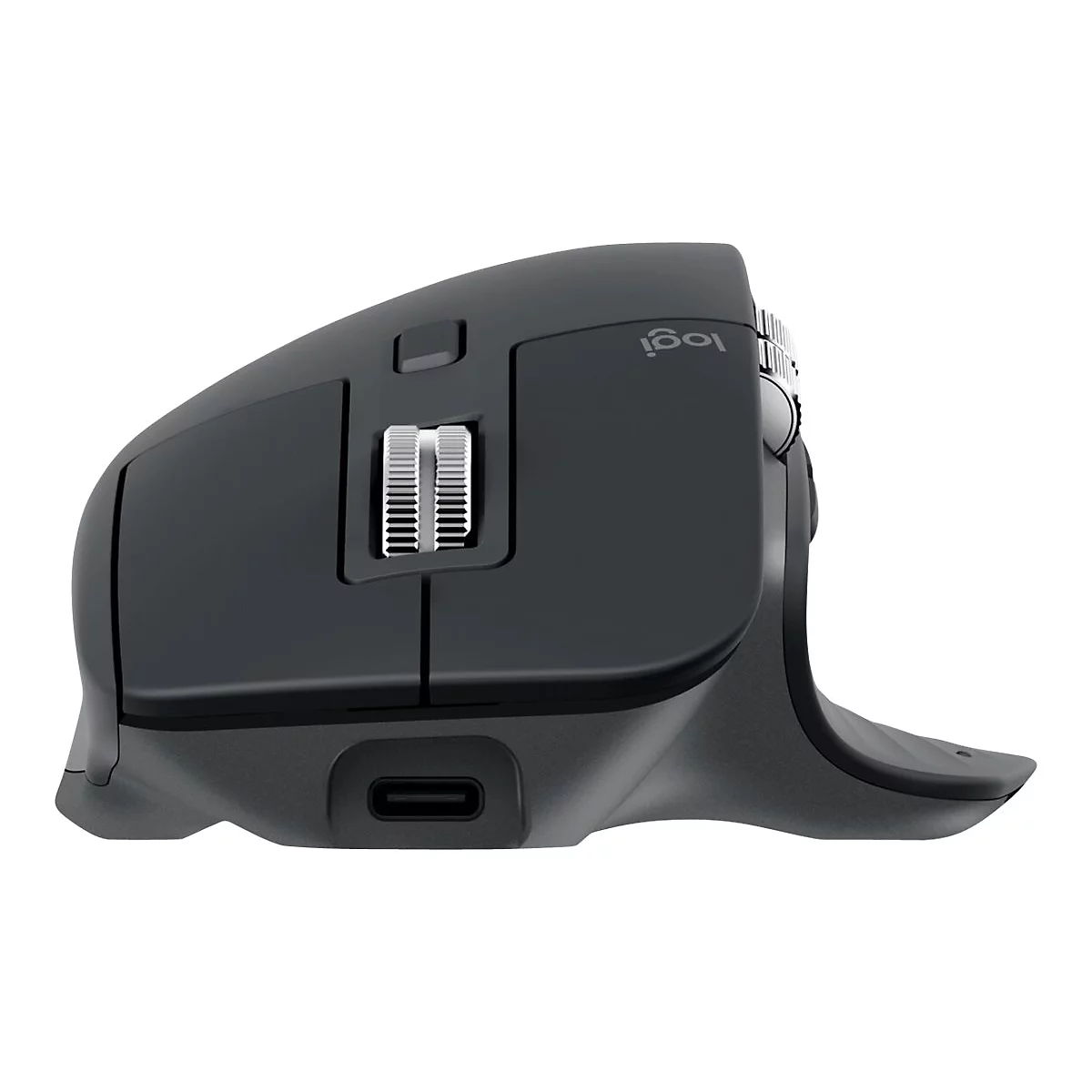 Logitech Master Series MX Master 3S - Maus - ergonomisch - optisch - 7 Tasten - kabellos