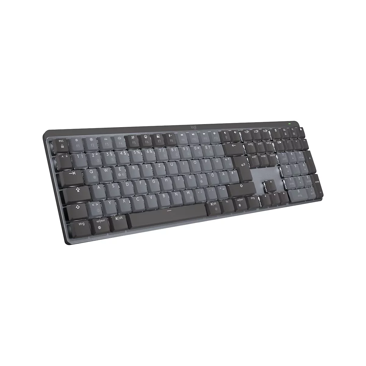 Logitech Master Series MX Mechanical Mini - Tastatur - hinterleuchtet - kabellos - Bluetooth LE - QWERTZ