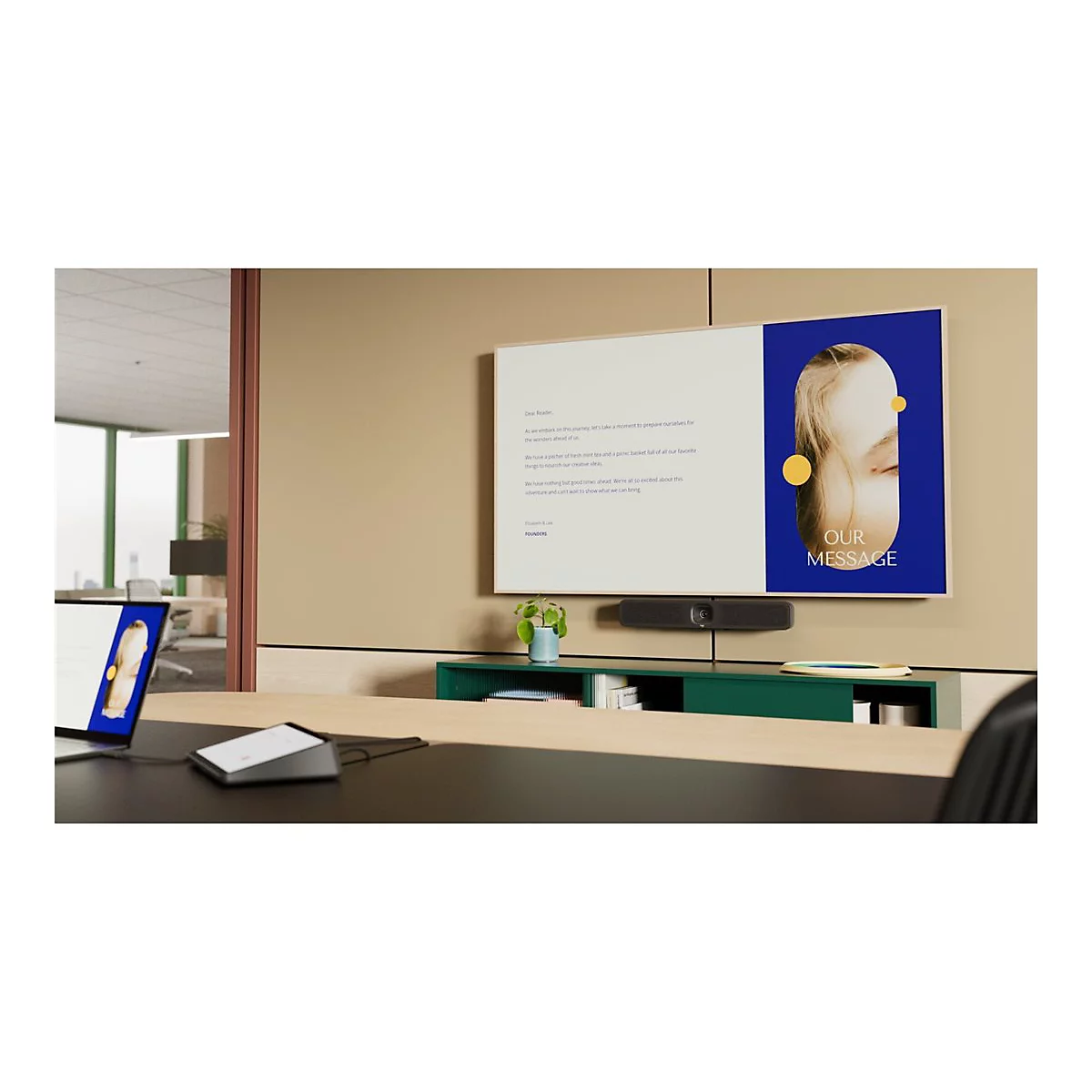 Logitech MeetUp 2 - USB-Konferenzkamera