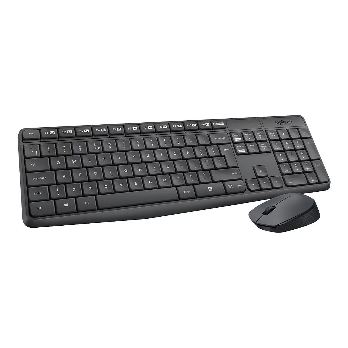 Logitech MK235 - Tastatur-und-Maus-Set - Pan-Nordic