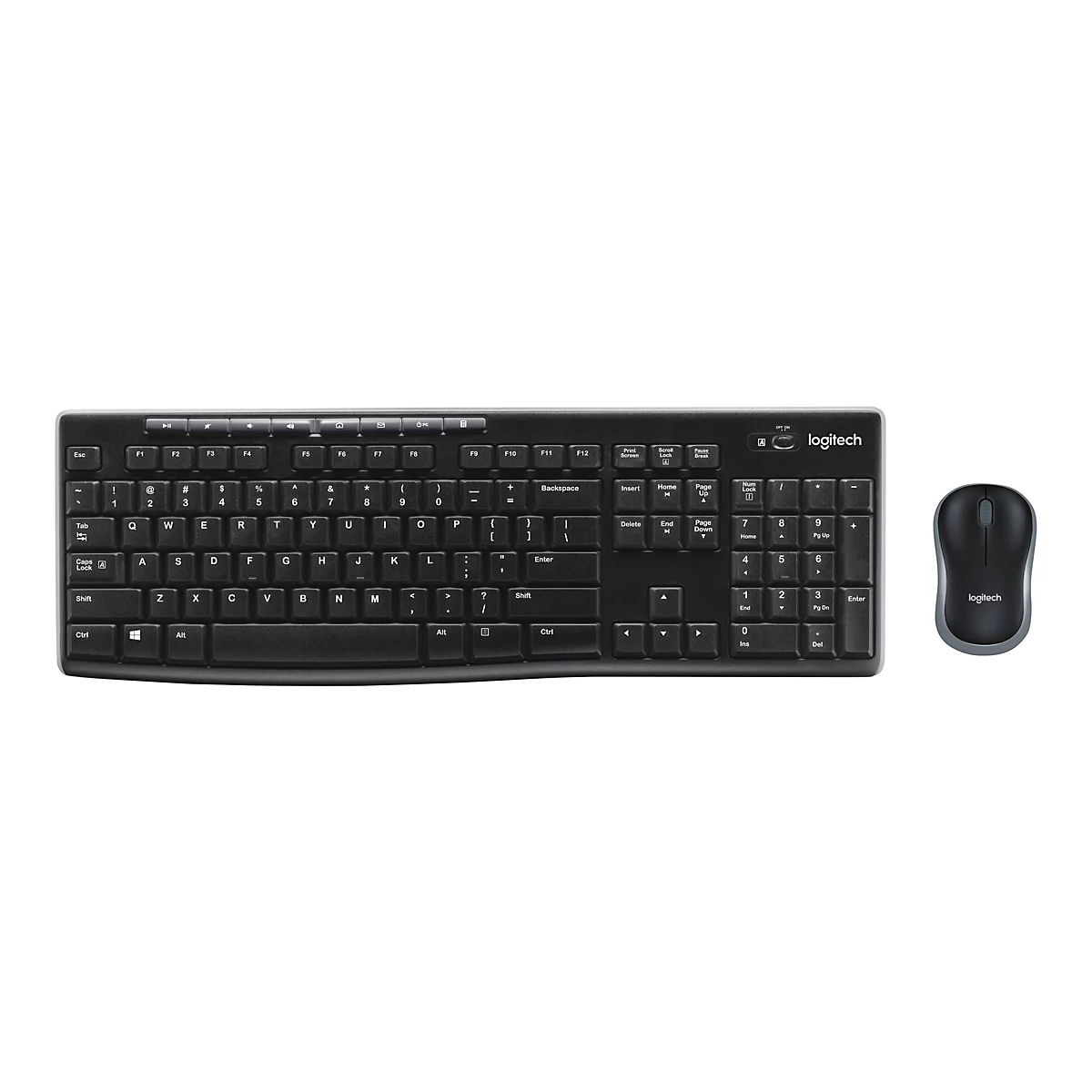 Logitech MK270 Wireless Combo - Tastatur-und-Maus-Set - US International
