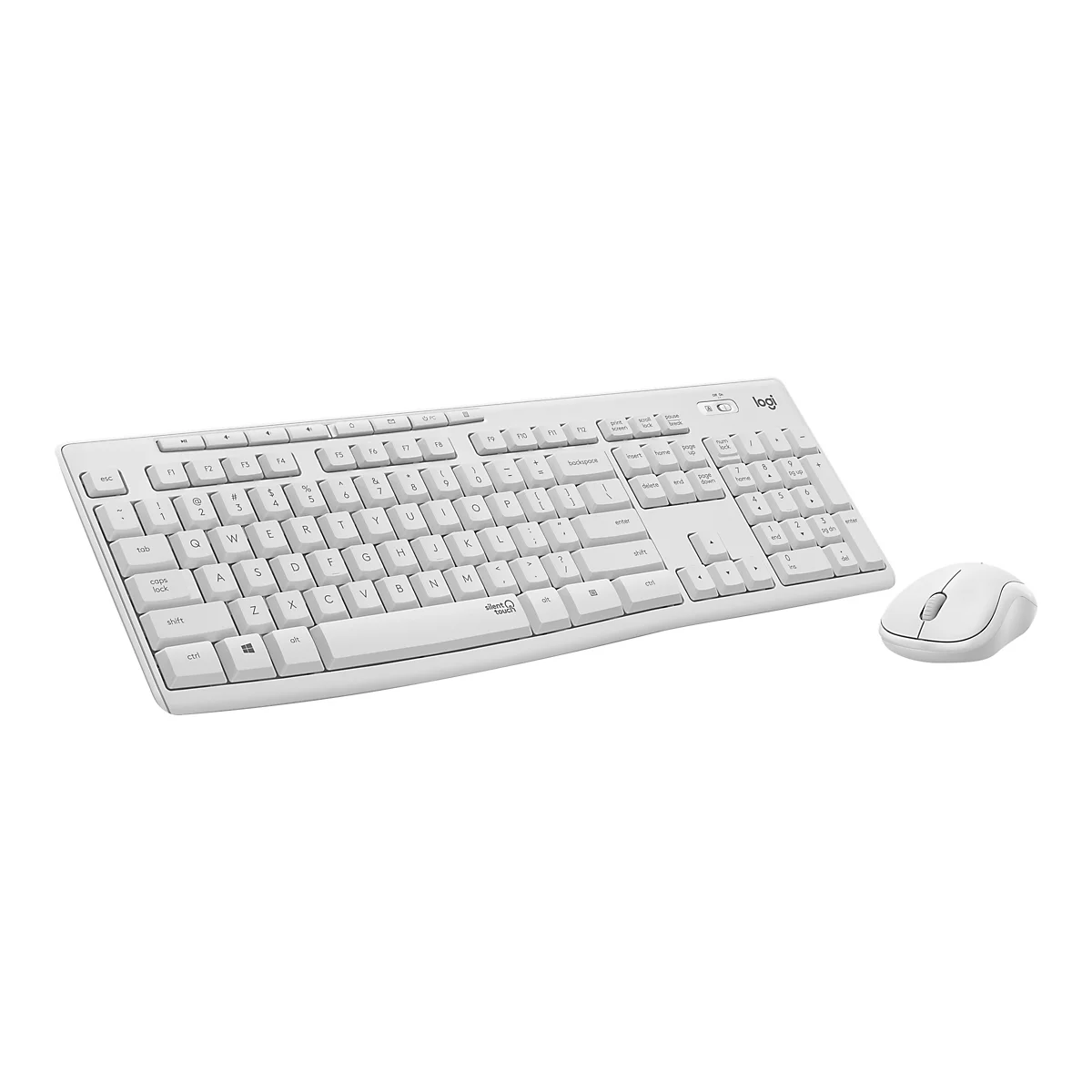 Logitech MK295 Silent - Tastatur-und-Maus-Set - kabellos - 2.4 GHz - QWERTZ - Deutsch