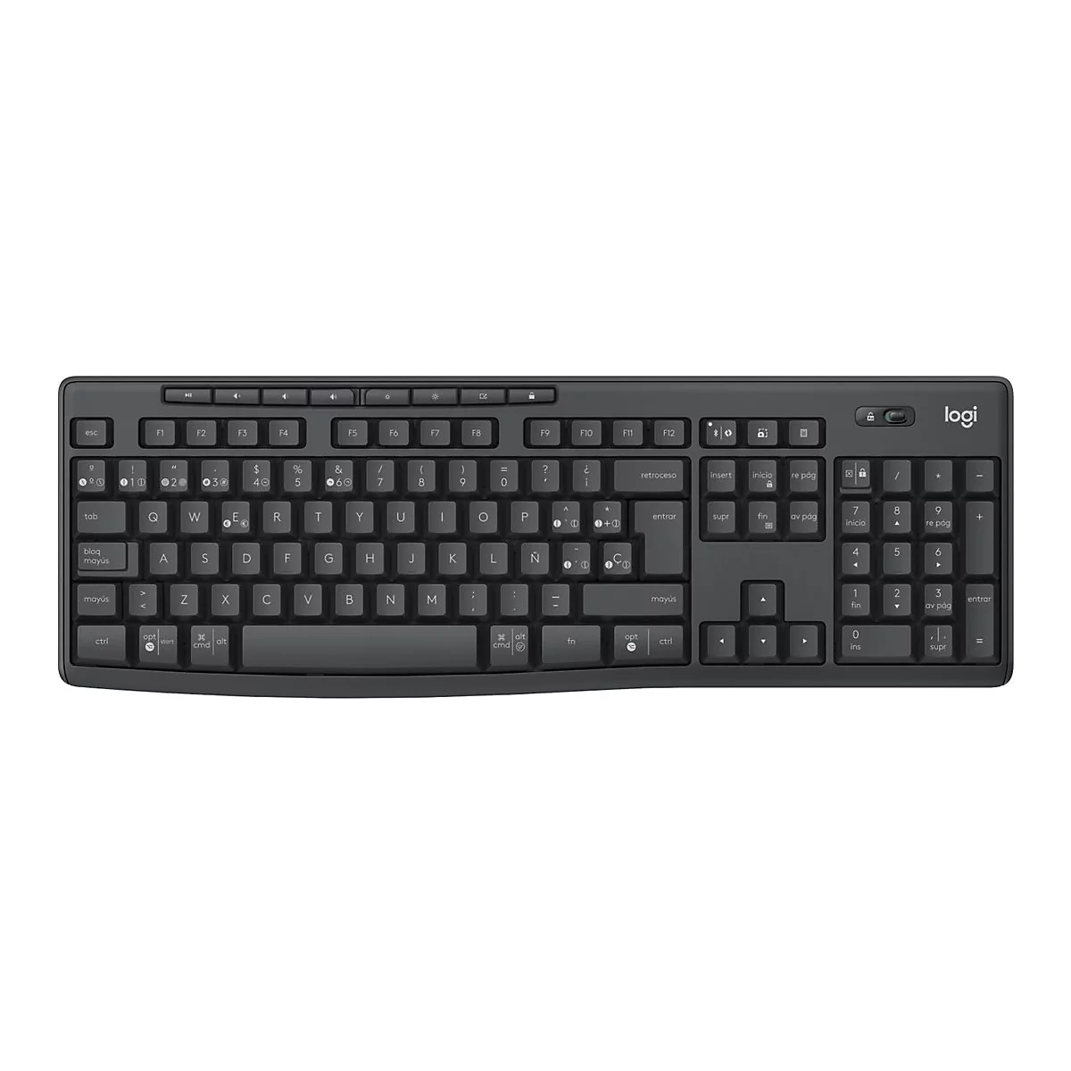Logitech MK370 Combo for Business - Tastatur-und-Maus-Set - kabellos - Bluetooth LE - QWERTZ - Schweiz