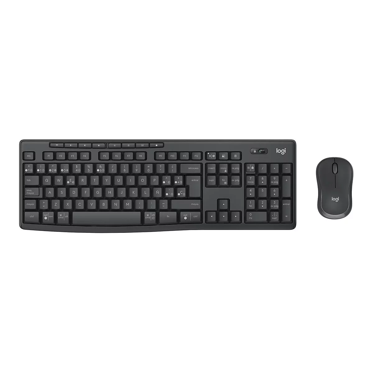 Logitech MK370 Combo for Business - Tastatur-und-Maus-Set - kabellos - Bluetooth LE - QWERTZ - Schweiz