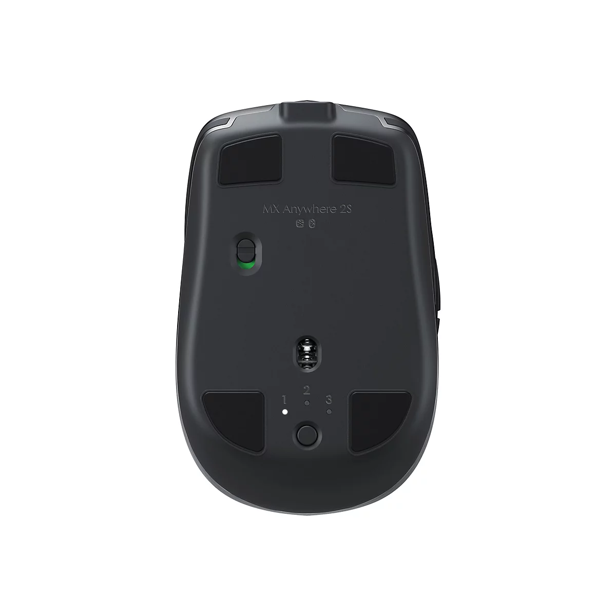 Logitech MX Anywhere 2S - Maus - Laser - 7 Tasten - kabellos - Bluetooth 4.0 LE