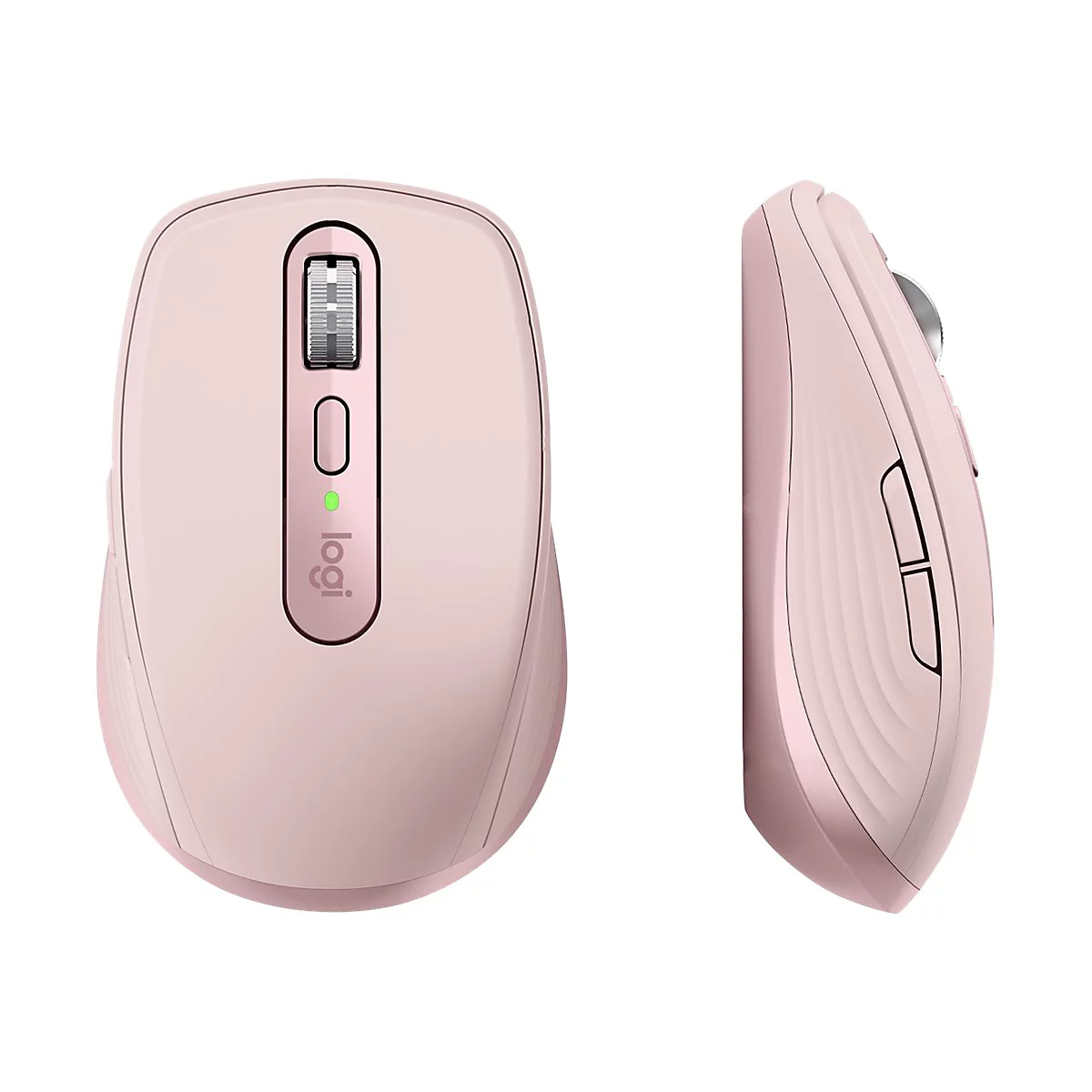 Logitech MX Anywhere 3 - Maus - Bluetooth, 2.4 GHz - rosé