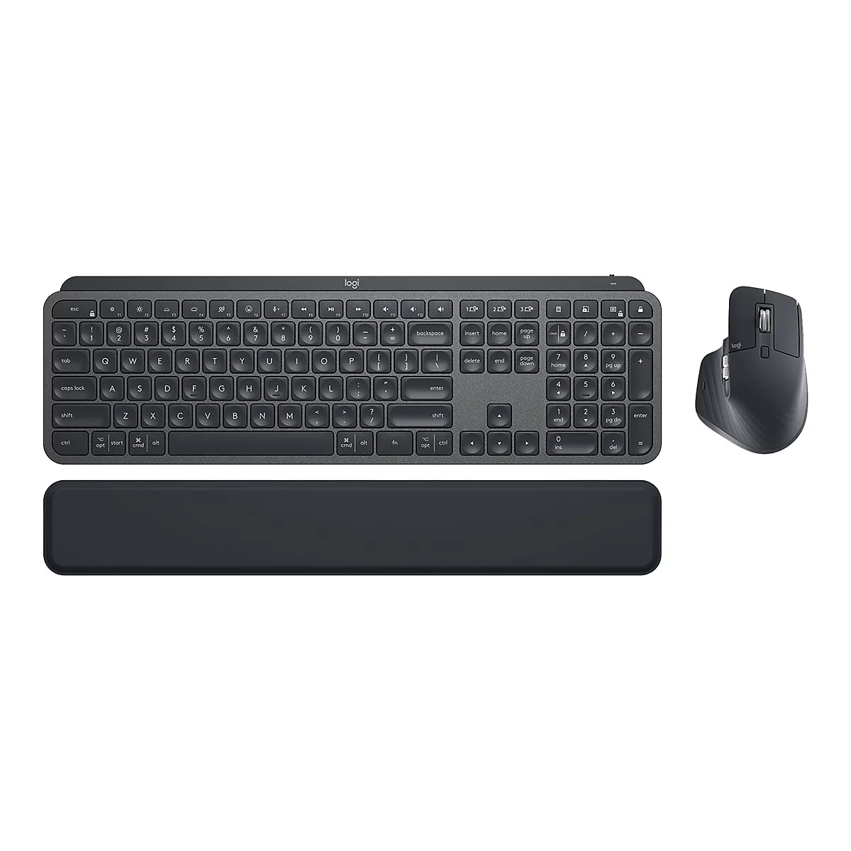 Logitech MX Keys Combo for Business - 2. Generation - Tastatur-und-Maus-Set - hinterleuchtet - kabellos - Bluetooth LE