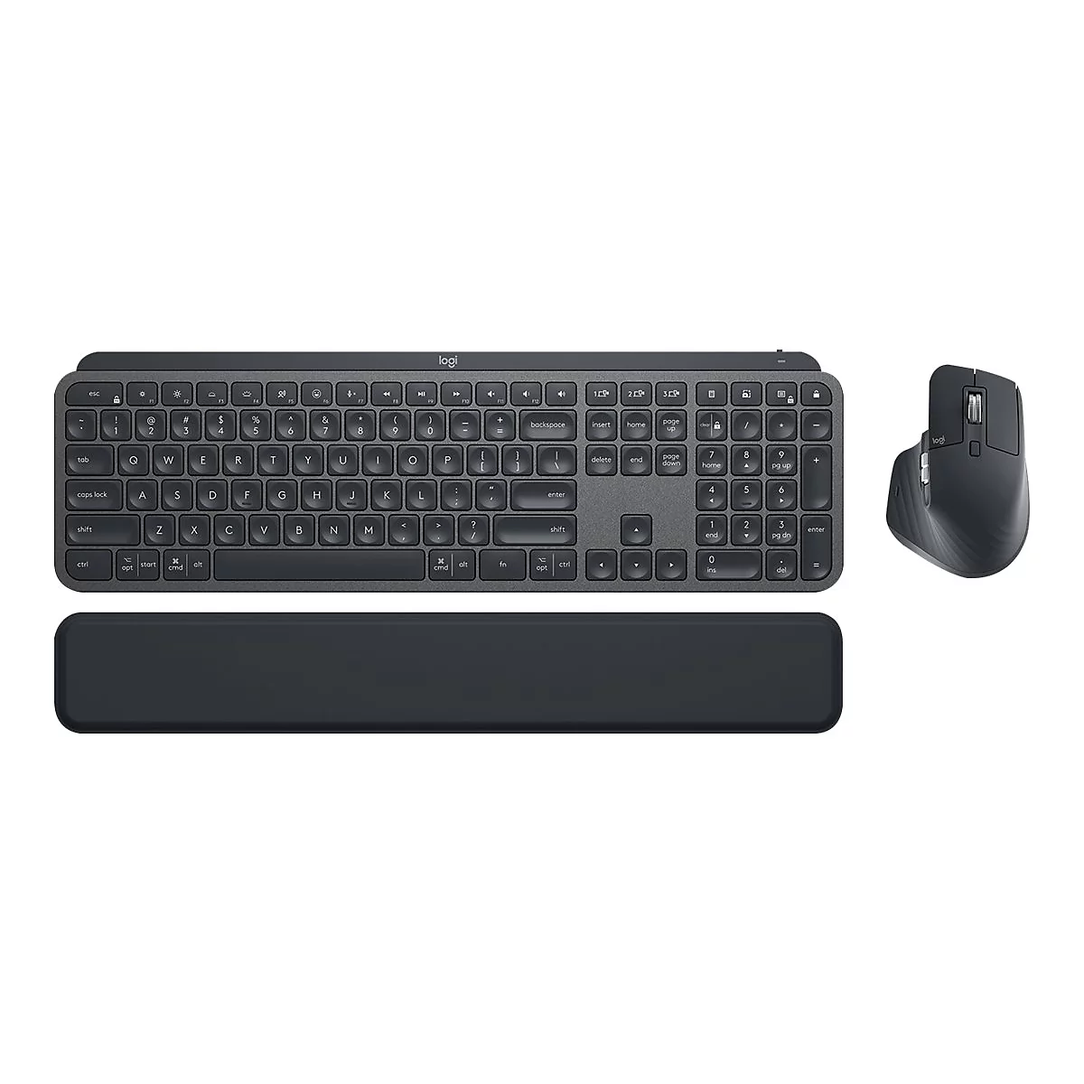 Logitech MX Keys Combo for Business - Tastatur-und-Maus-Set - hinterleuchtet - kabellos - Bluetooth LE - QWERTY