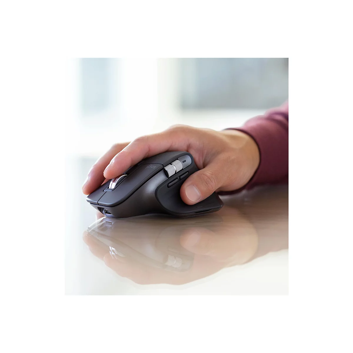 Logitech MX Keys Combo for Business - Tastatur-und-Maus-Set - hinterleuchtet - kabellos - Bluetooth LE - QWERTY