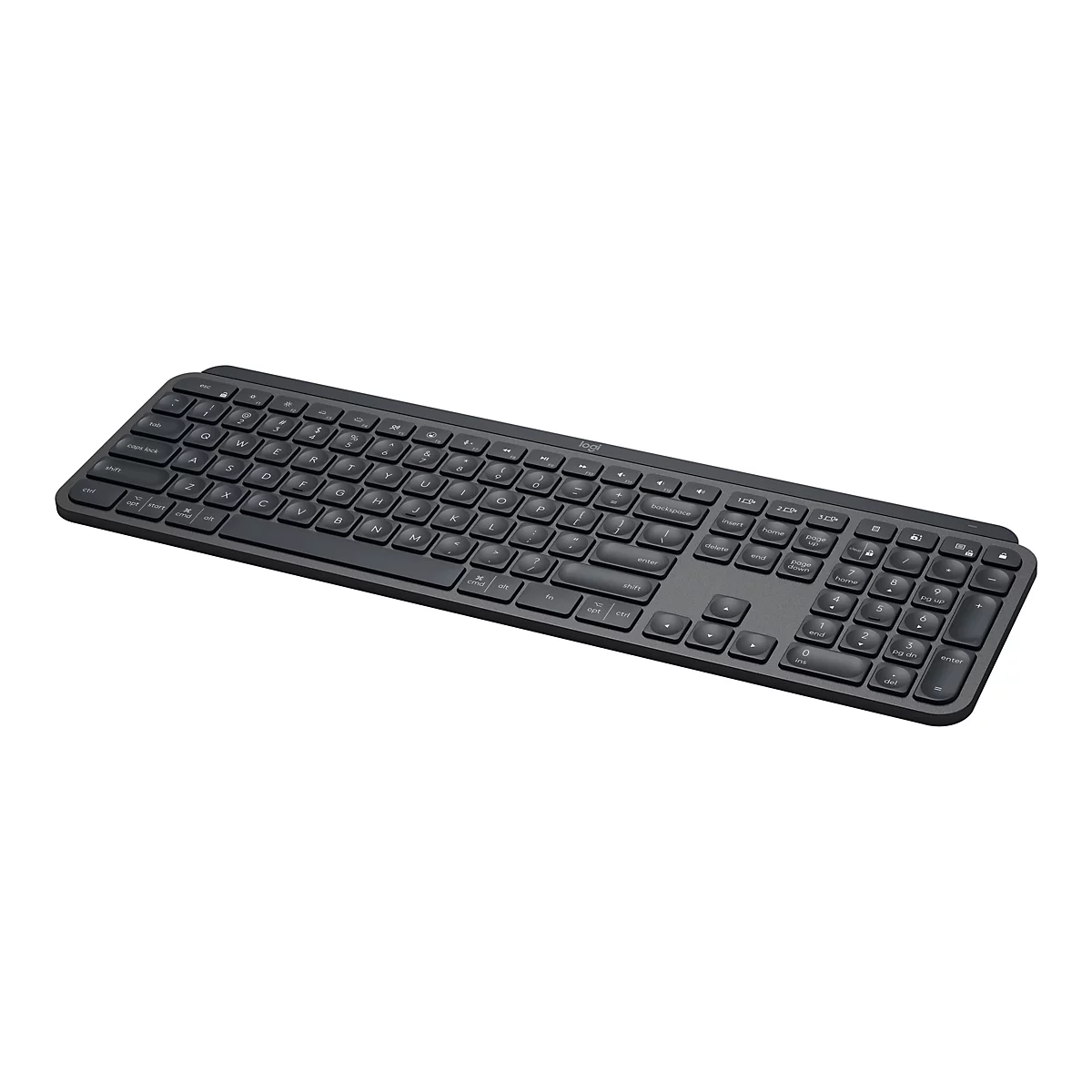 Logitech MX Keys for Business - Tastatur - hinterleuchtet - kabellos - Bluetooth, 2.4 GHz - QWERTY