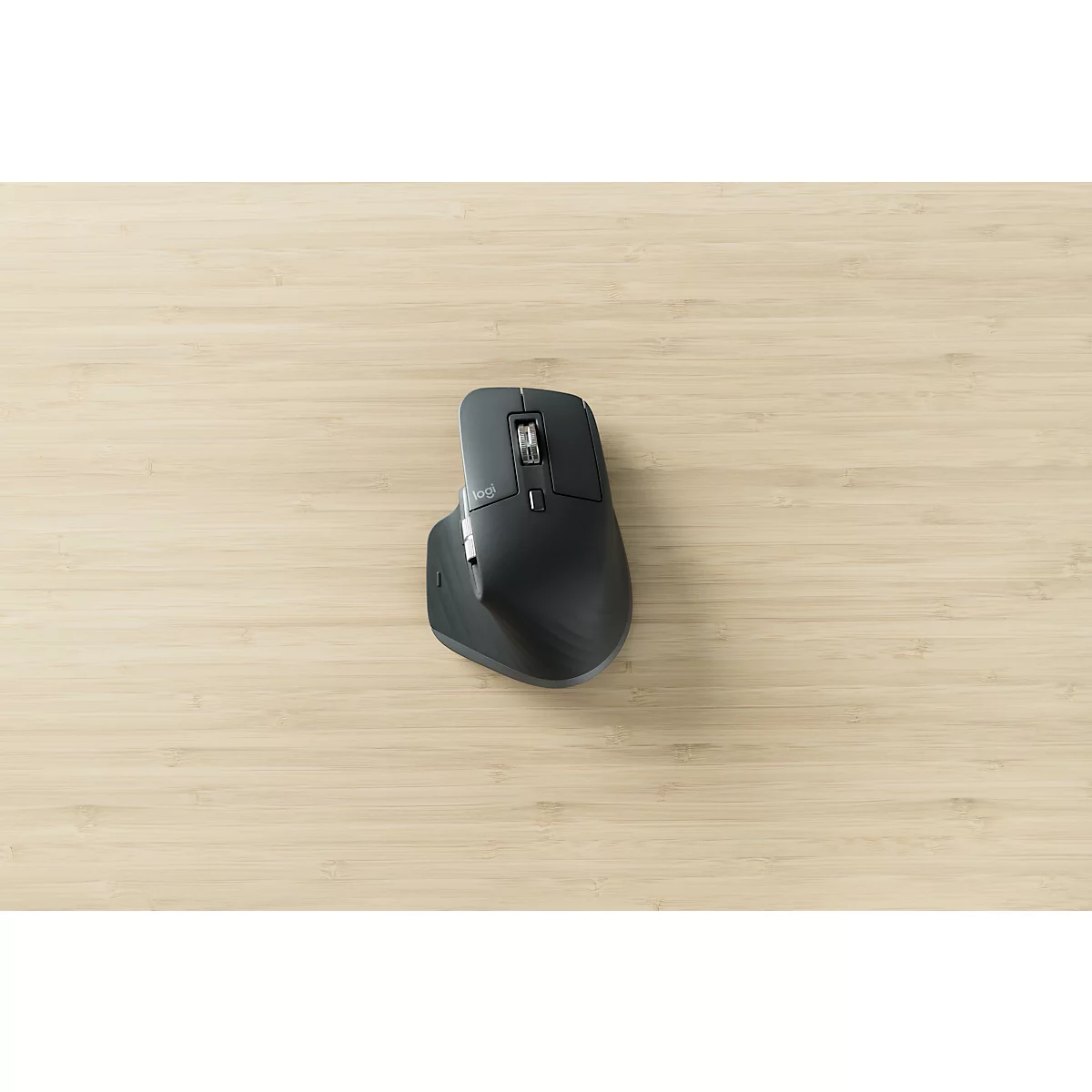Logitech MX Master 3S Business Mouse, sans fil, 8000 ppp, pour droitiers, portée 10 m, Quiet-Click, graphite