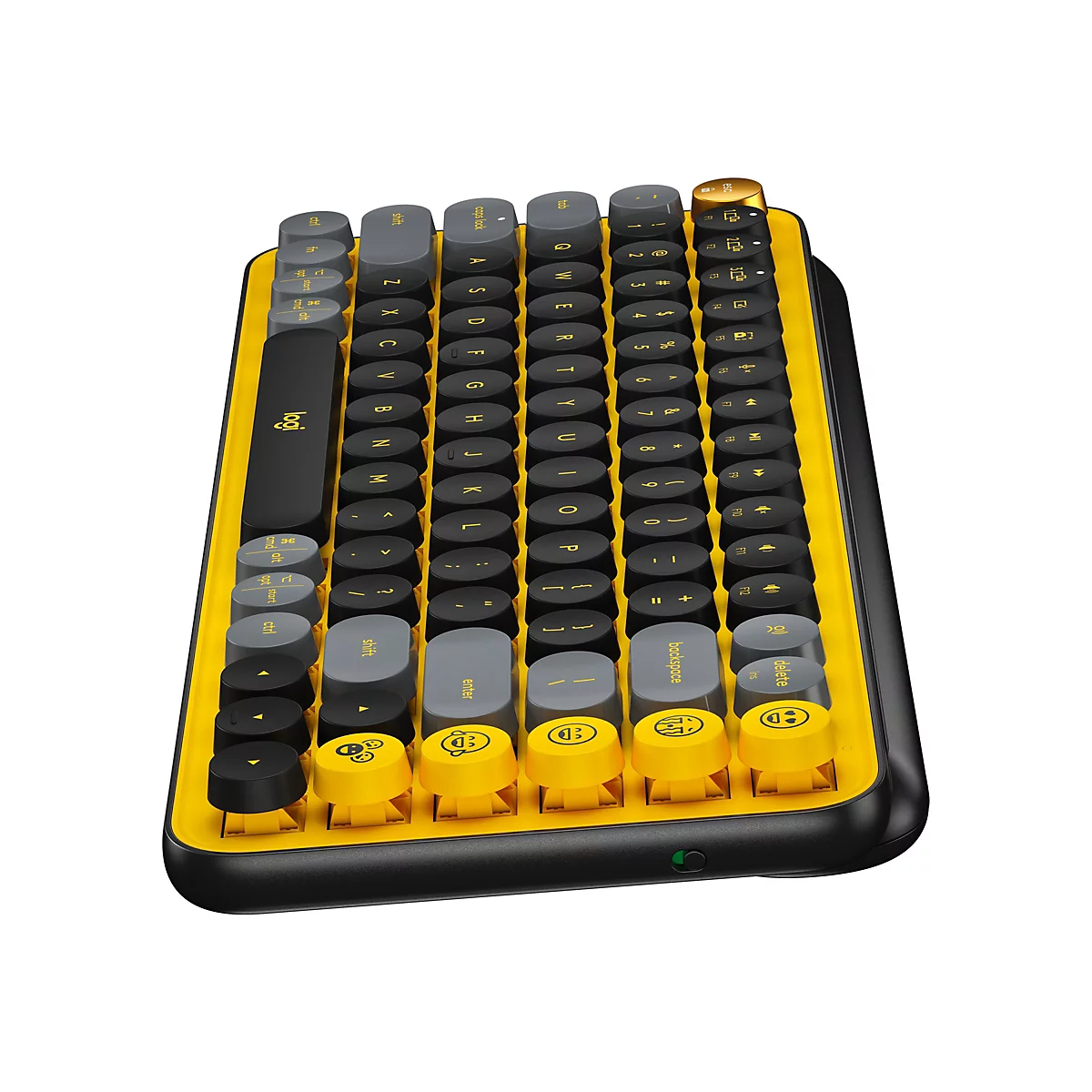 Logitech POP Keys - Tastatur - kabellos - Bluetooth LE, Bluetooth 5.1 - QWERTZ - Deutsch