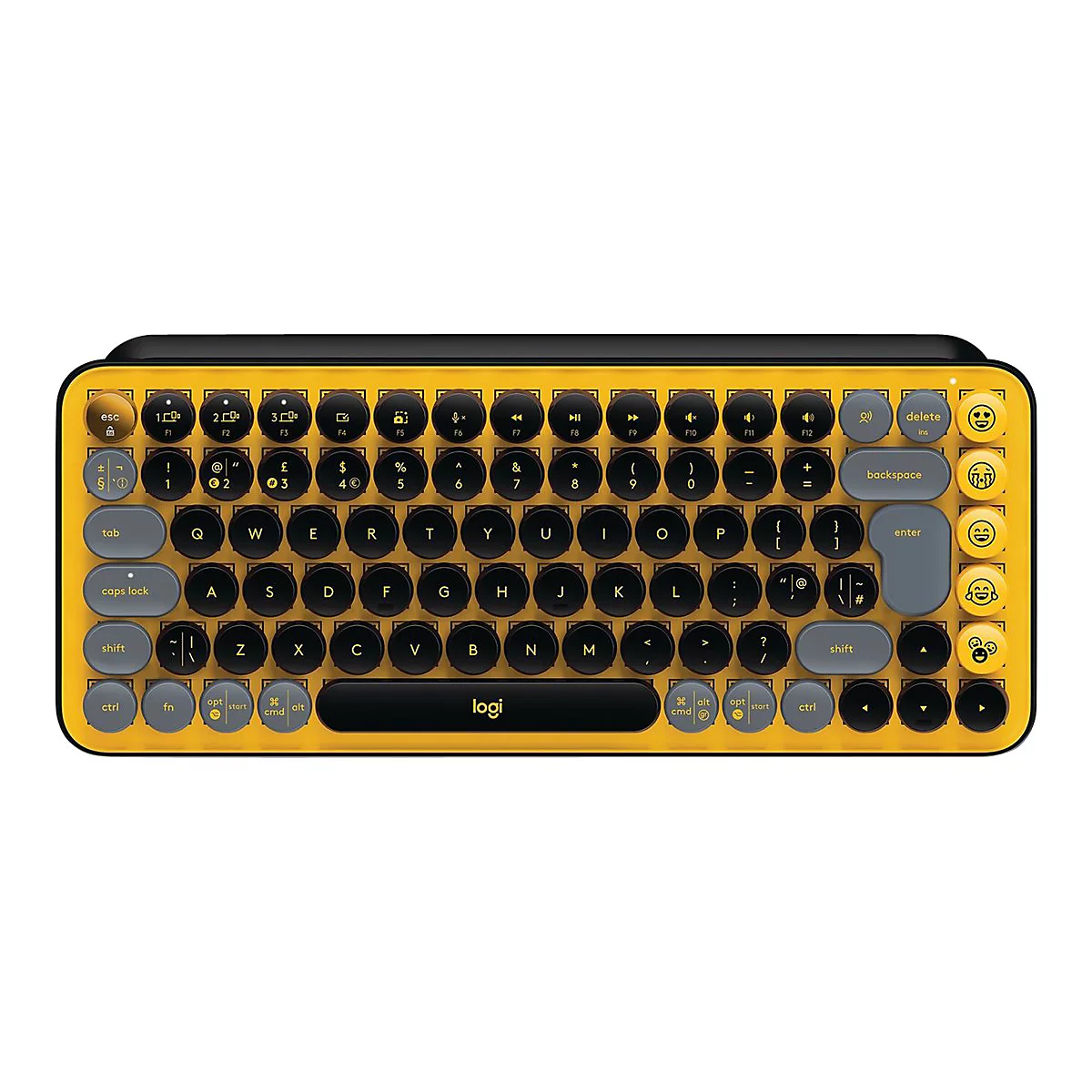Logitech POP Keys - Tastatur - kabellos - Bluetooth LE, Bluetooth 5.1 - QWERTZ - Deutsch