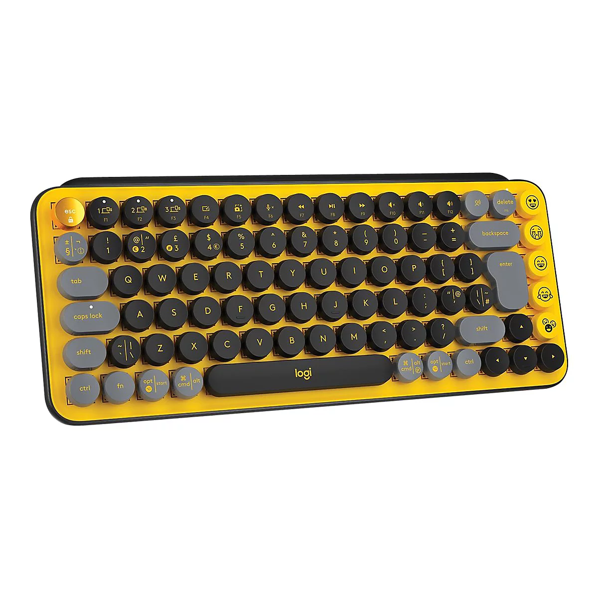 Logitech POP Keys - Tastatur - kabellos - Bluetooth LE, Bluetooth 5.1 - QWERTZ - Deutsch