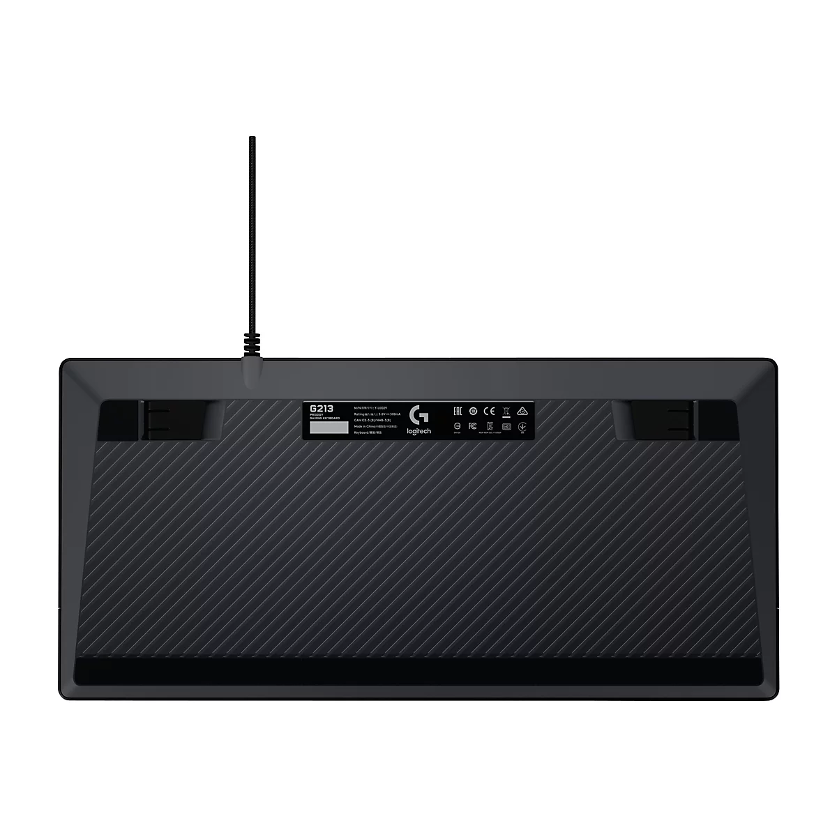 Logitech Prodigy G213 - Tastatur - hintergrundbeleuchtet - USB - Nordisch