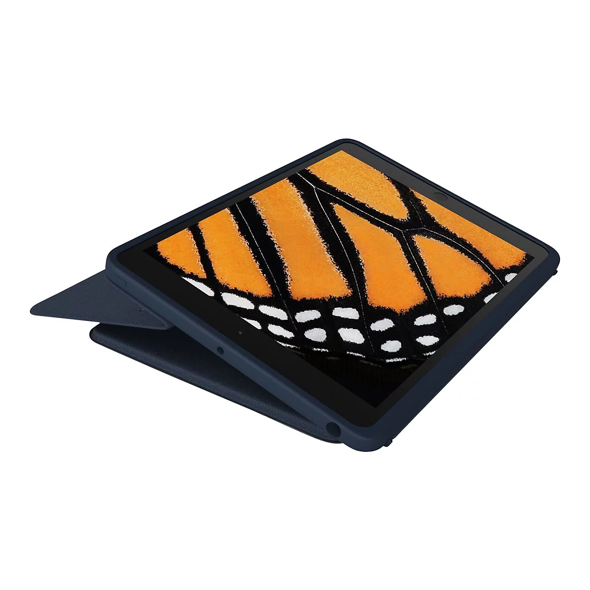 Logitech Rugged Combo 3 Touch for Education - Tastatur und Foliohülle - mit Trackpad - Apple Smart connector - QWERTZ - Deutsch