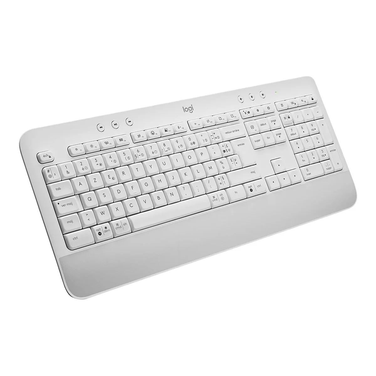 Logitech Signature K650 - Tastatur - kabellos - Bluetooth LE - AZERTY - Französisch