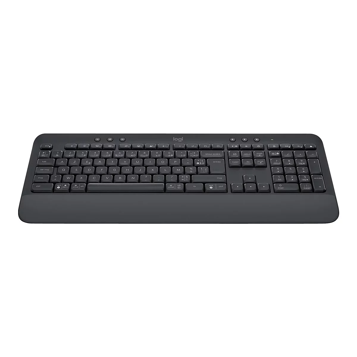 Logitech Signature K650 - Tastatur - kabellos - Bluetooth LE - AZERTY - Französisch