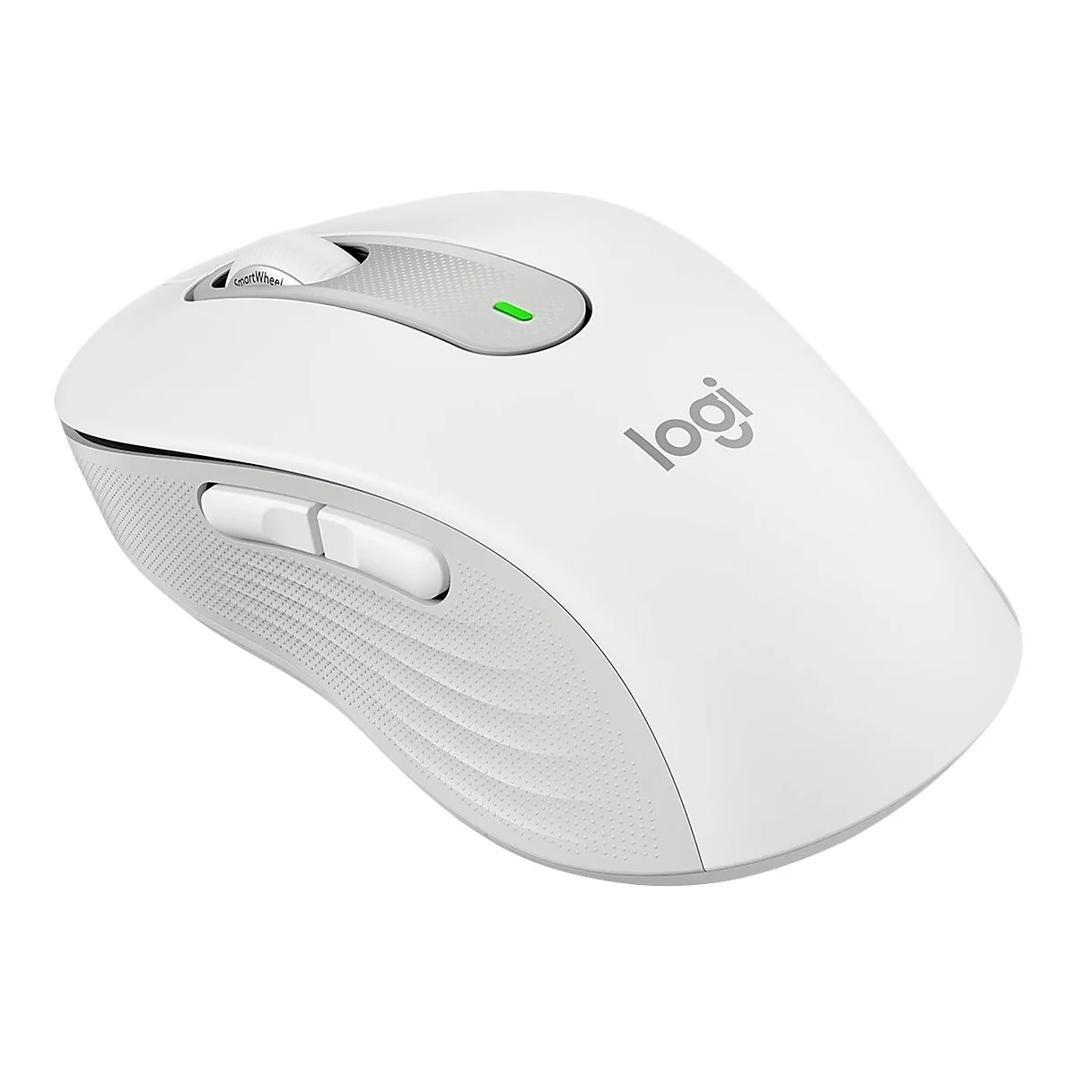 Logitech Signature M650 - Maus - Bluetooth, 2.4 GHz - Off-White
