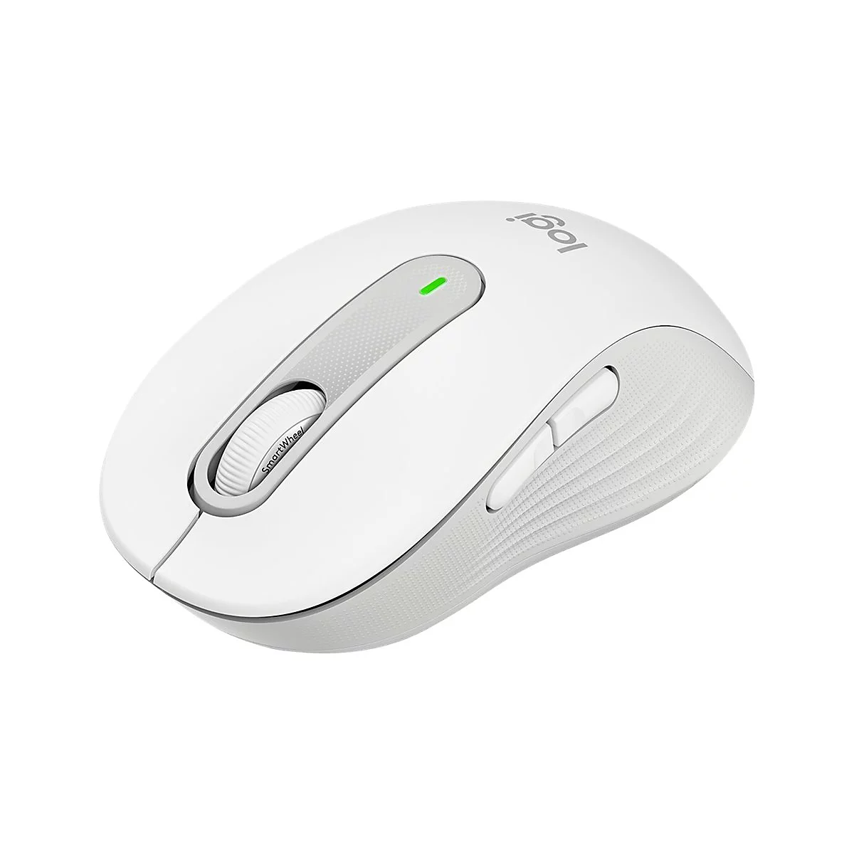 Logitech Signature M650 - Maus - Bluetooth, 2.4 GHz - Off-White