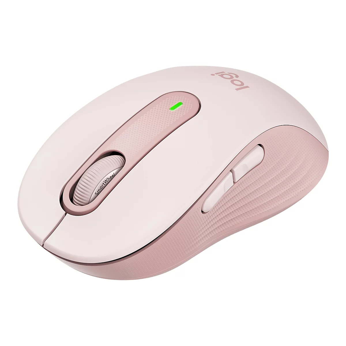Logitech Signature M650 - Maus - Bluetooth, 2.4 GHz - rosé