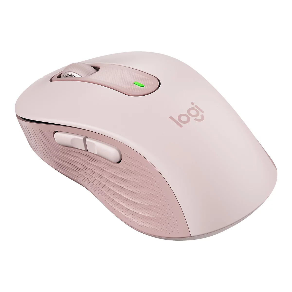 Logitech Signature M650 - Maus - Bluetooth, 2.4 GHz - rosé
