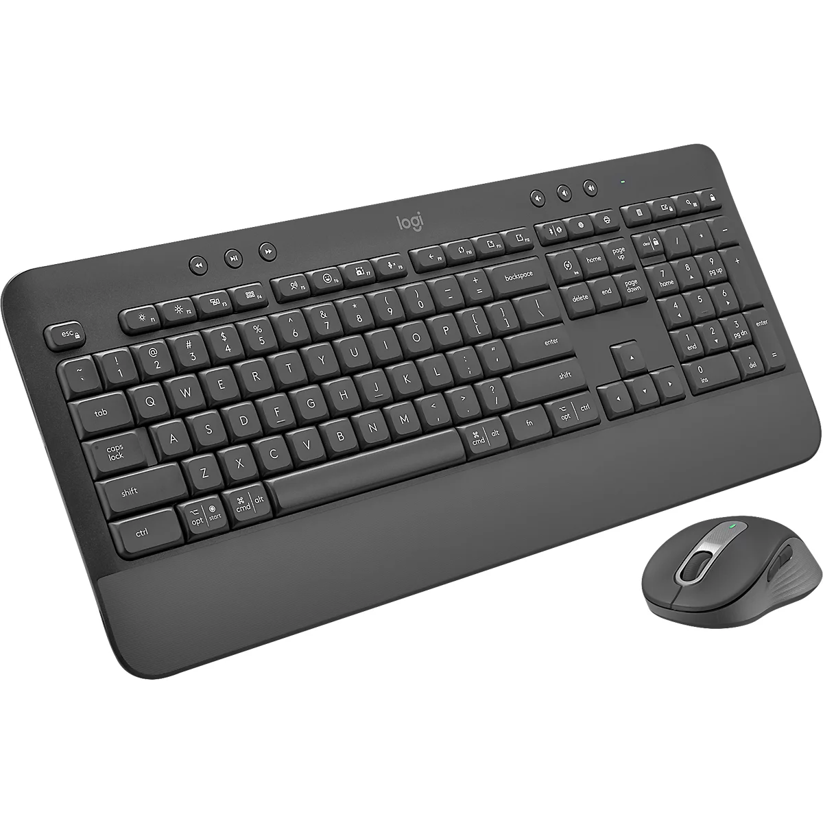 Logitech Signature MK650 Ensemble clavier et souris, Bluetooth 5.1, SmartWheel, technologie Silent-Touch, QWERTZ, noir