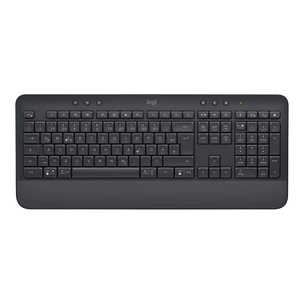 Logitech Signature - Tastatur - kabellos - Bluetooth 5.1 - QWERTZ - Deutsch