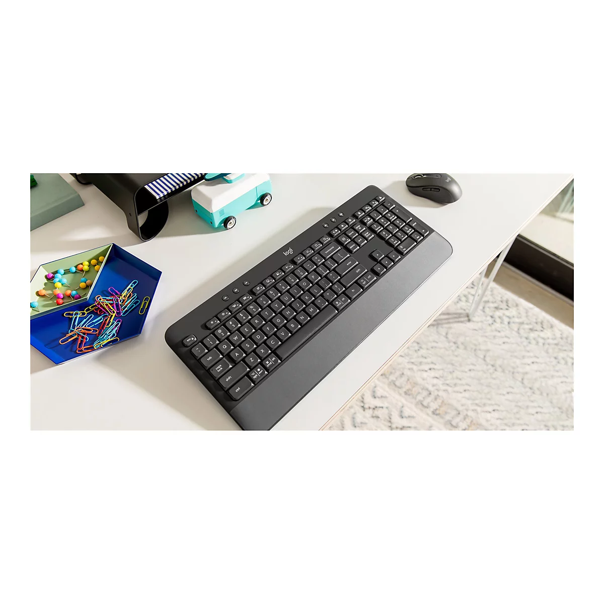 Logitech Signature - Tastatur - kabellos - Bluetooth 5.1 - QWERTZ - Deutsch