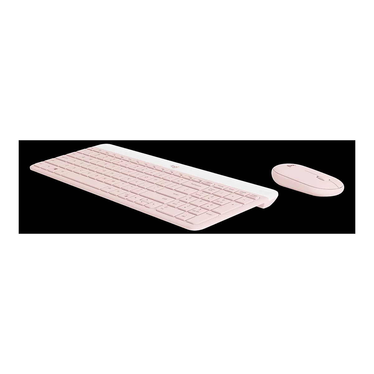 Logitech Slim Wireless Combo MK470 - Tastatur-und-Maus-Set - kabellos - 2.4 GHz - AZERTY - Französisch