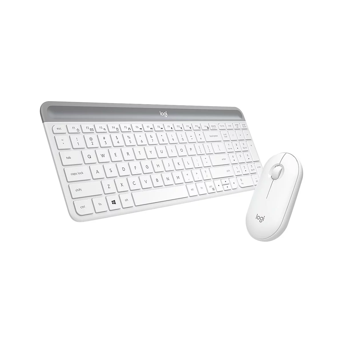 Logitech Slim Wireless Combo MK470 - Tastatur-und-Maus-Set - kabellos - 2.4 GHz - QWERTZ - Deutsch