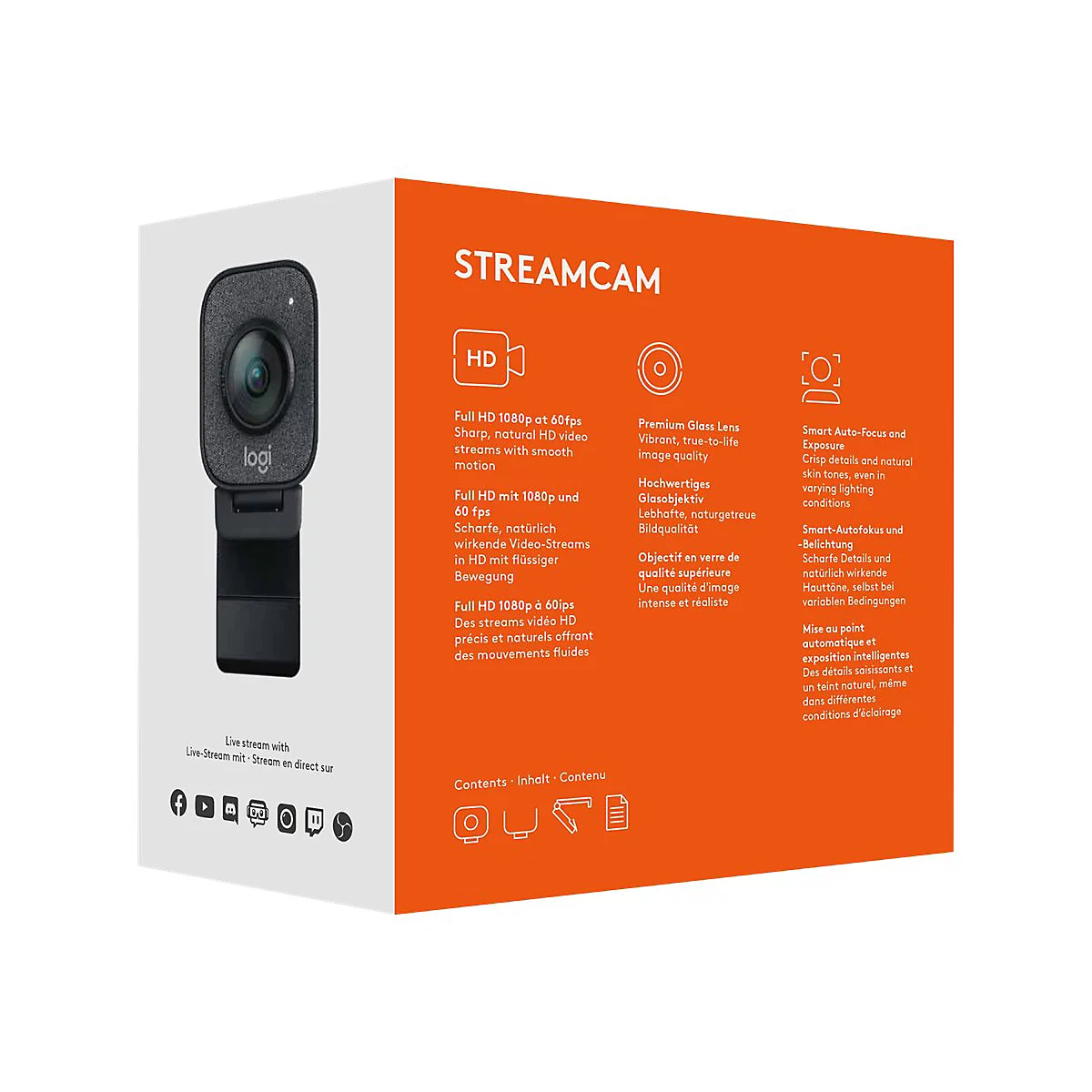Logitech StreamCam - caméra de diffusion en direct