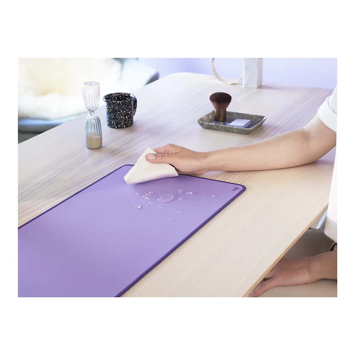Logitech Studio Series Desk Mat - Tastatur und Mauspad - Lavendel