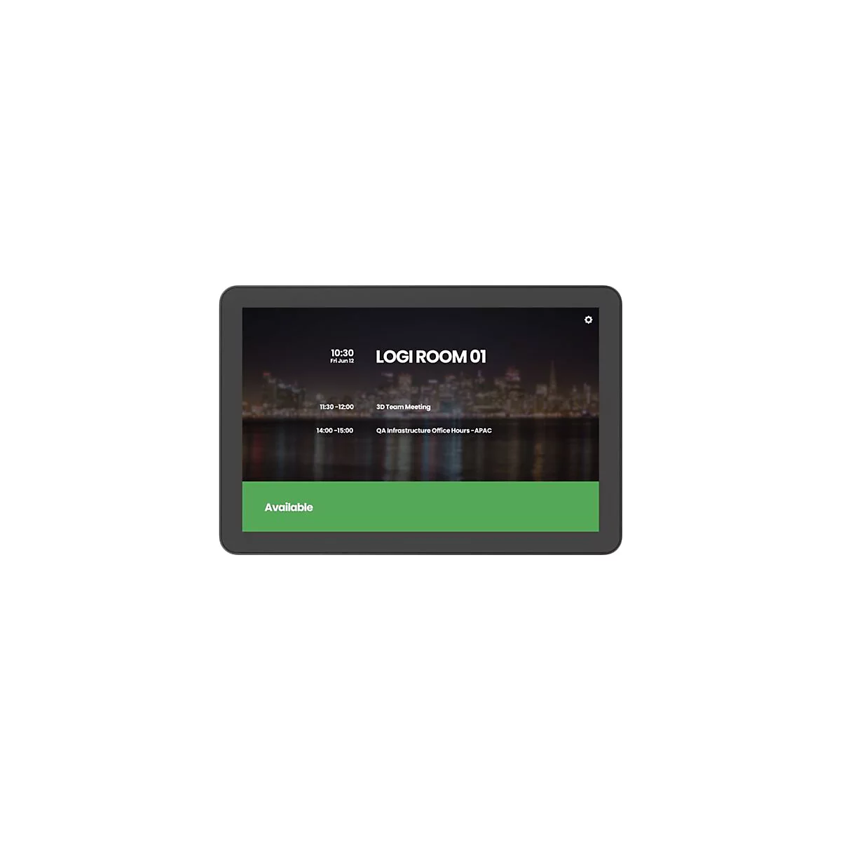Logitech Tap Scheduler Purpose-Built Scheduling Panel for Meeting Rooms - Videokonferenzkomponente