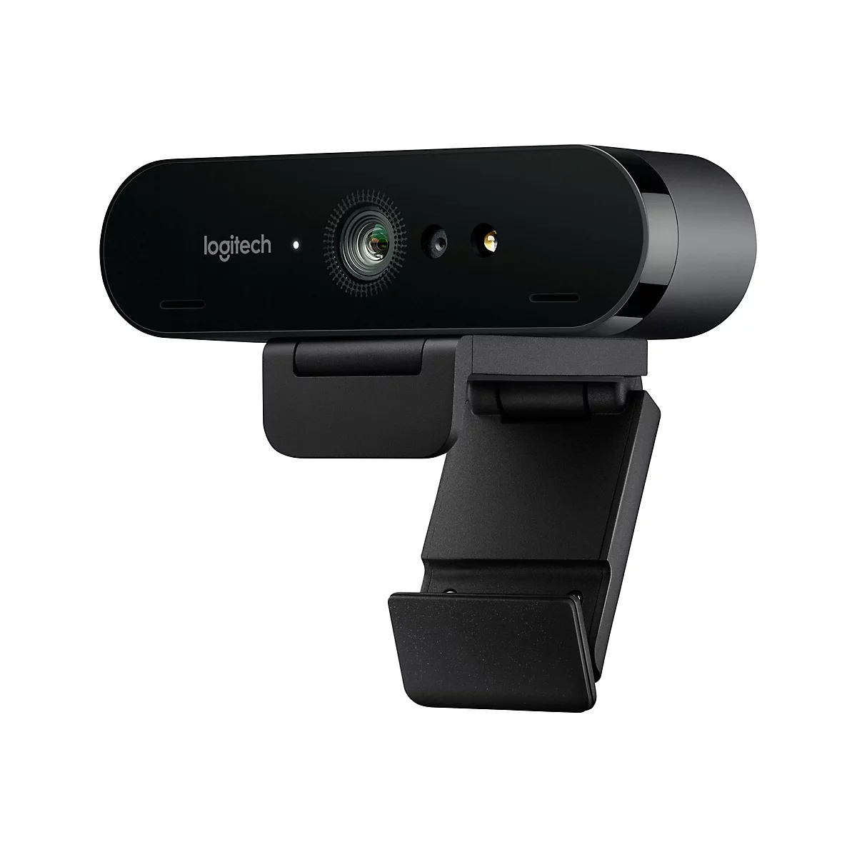 Logitech® Webkamera ConferenceCam BRIO, 4K UHD, 5x Zoom, Winkel einstellbar, Autofokus, 2 Mikrofone, Panel &amp; Clip