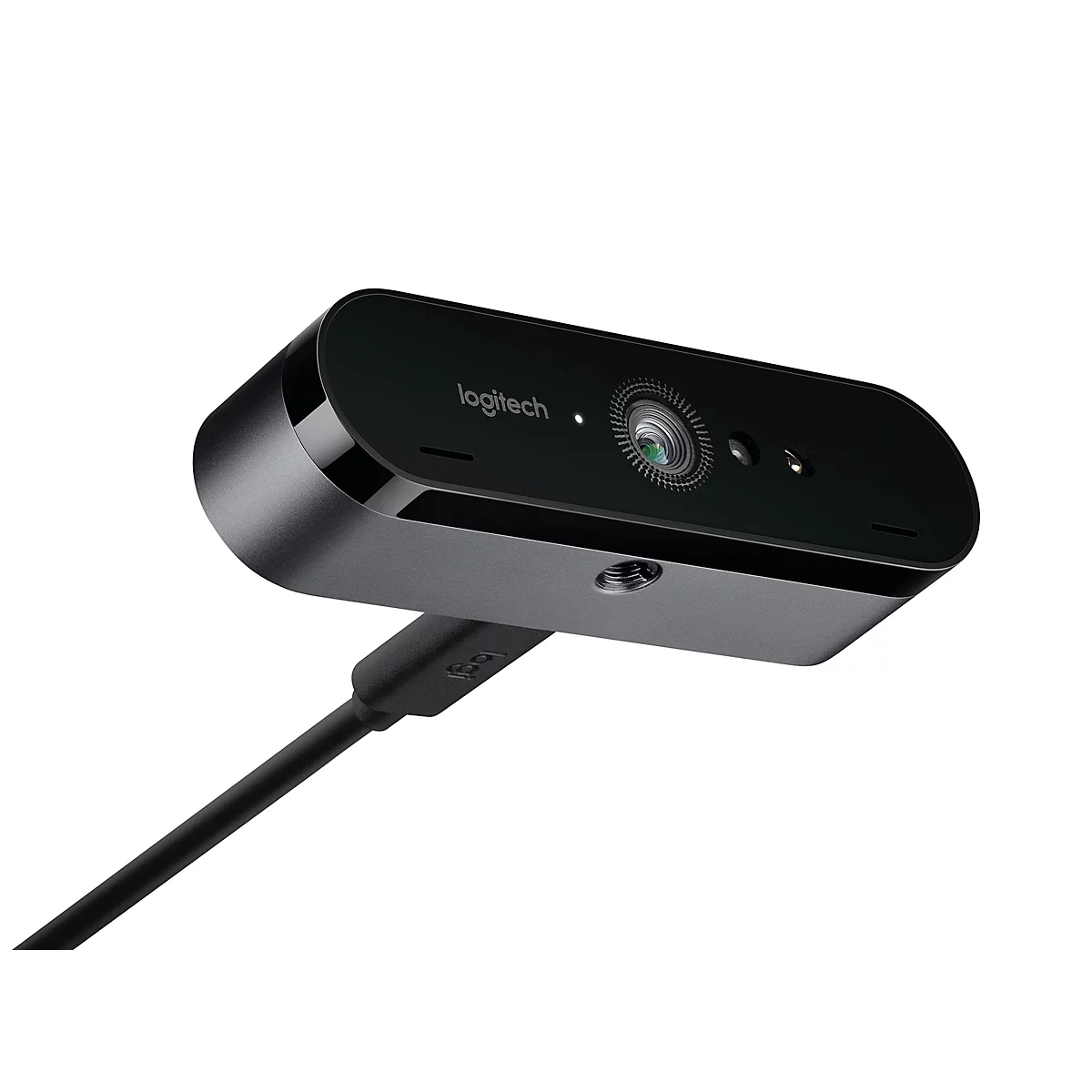Logitech® Webkamera ConferenceCam BRIO, 4K UHD, 5x Zoom, Winkel einstellbar, Autofokus, 2 Mikrofone, Panel &amp; Clip