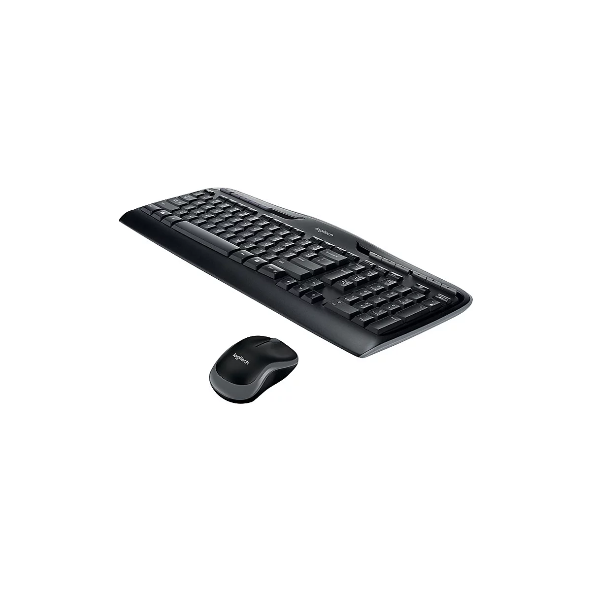 Logitech Wireless Combo MK330 - Tastatur-und-Maus-Set - kabellos - 2.4 GHz - GB - Schwarz