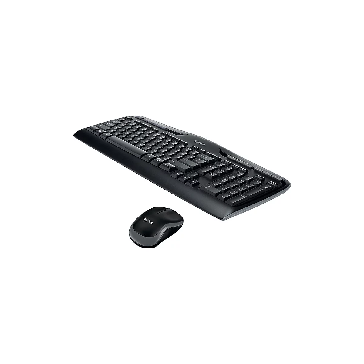 Logitech Wireless Combo MK330 - Tastatur-und-Maus-Set - US International - Schwarz