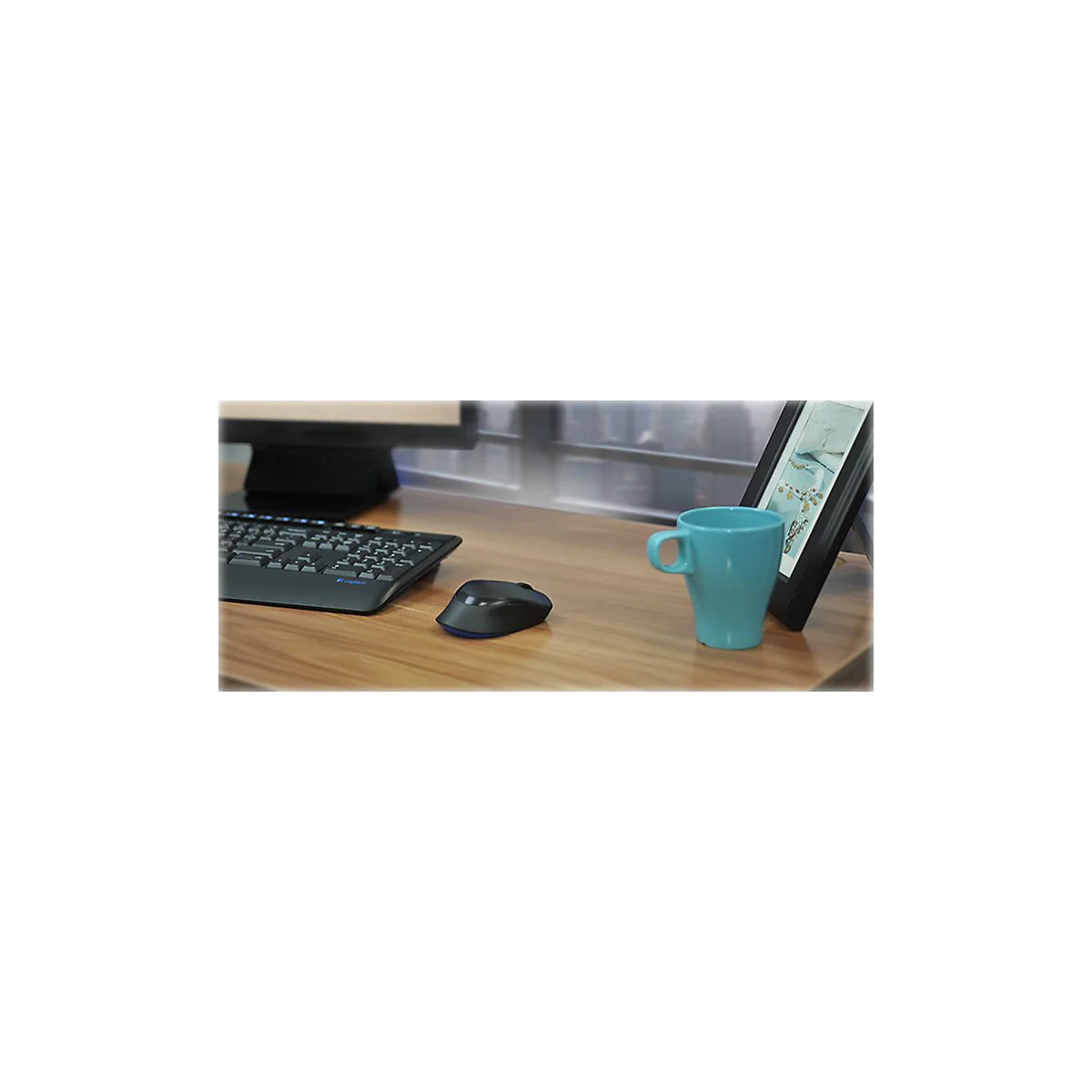 Logitech Wireless Combo MK345 - Tastatur-und-Maus-Set - kabellos - 2.4 GHz - Tschechisch