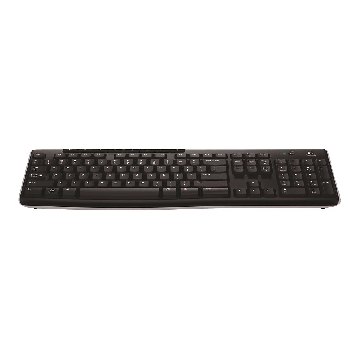 Logitech Wireless Keyboard K270 - Tastatur - kabellos - 2.4 GHz - GB