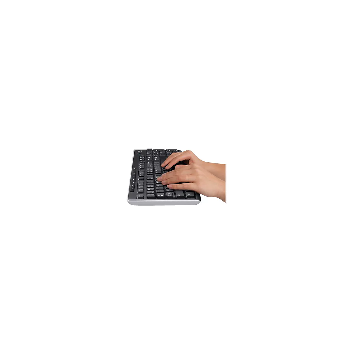 Logitech Wireless Keyboard K270 - Tastatur - kabellos - 2.4 GHz - Schweiz