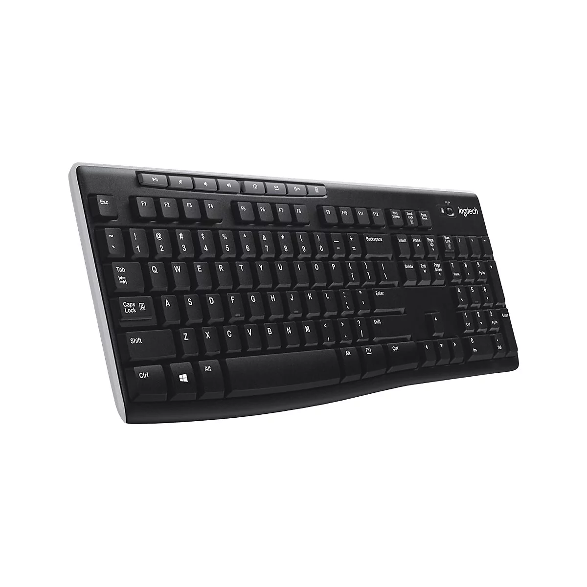 Logitech Wireless Keyboard K270 - Tastatur - kabellos - 2.4 GHz - Schweiz