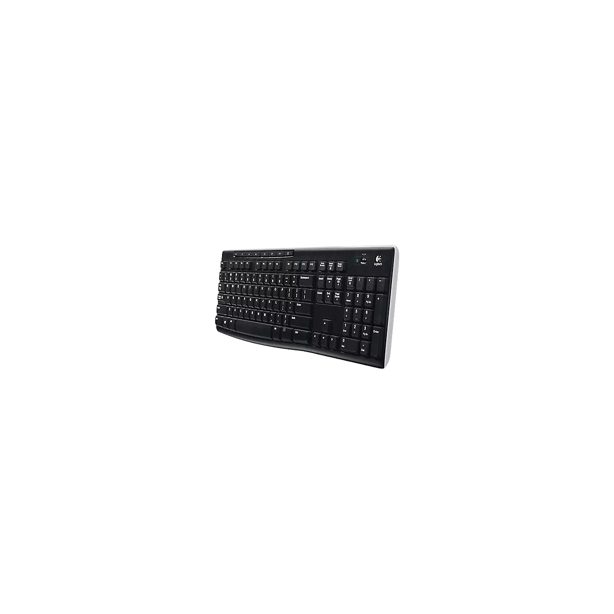 Logitech Wireless Keyboard K270 - Tastatur - kabellos - 2.4 GHz - Spanisch