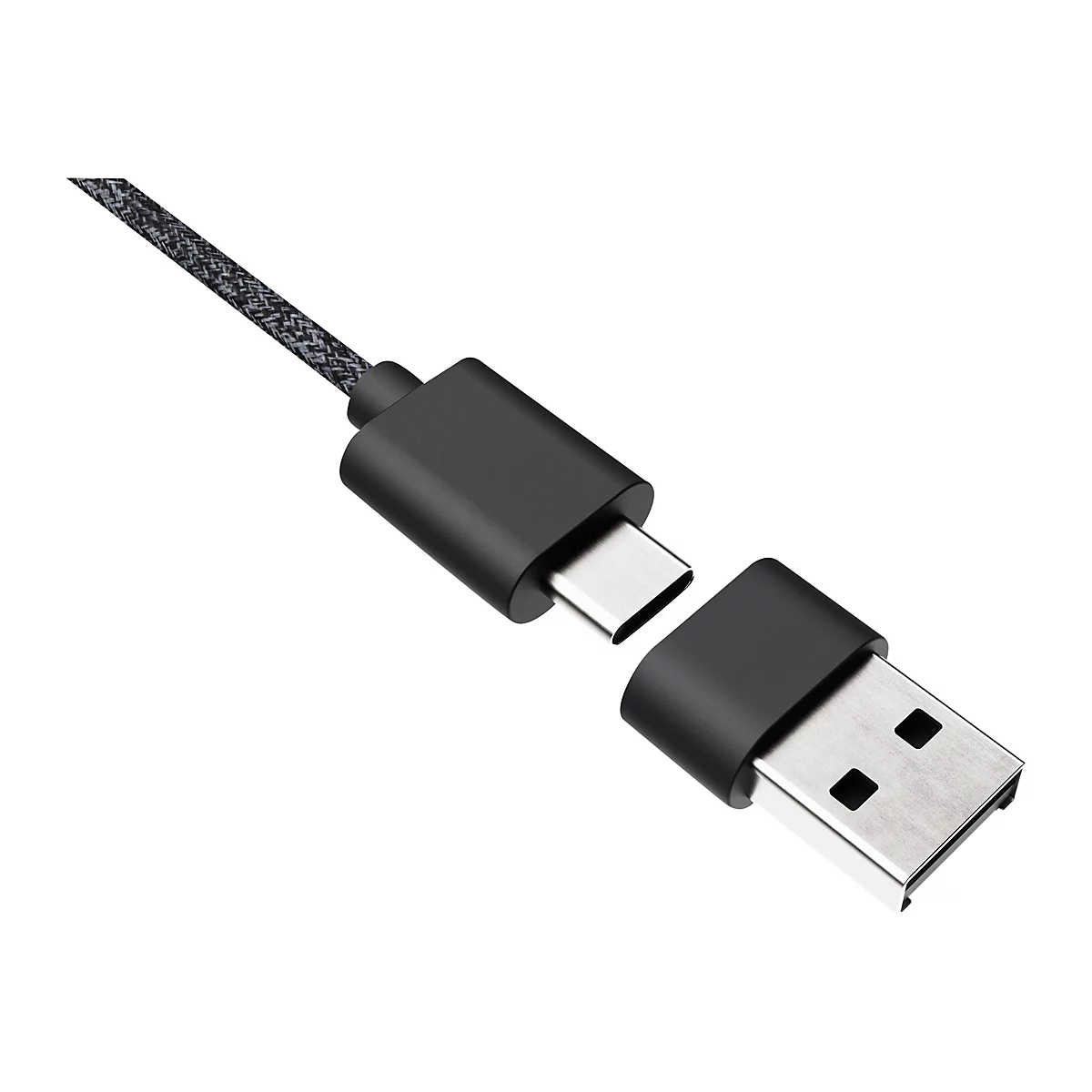 Logitech Zone Wired - Headset - On-Ear - kabelgebunden - USB-C - Graphite