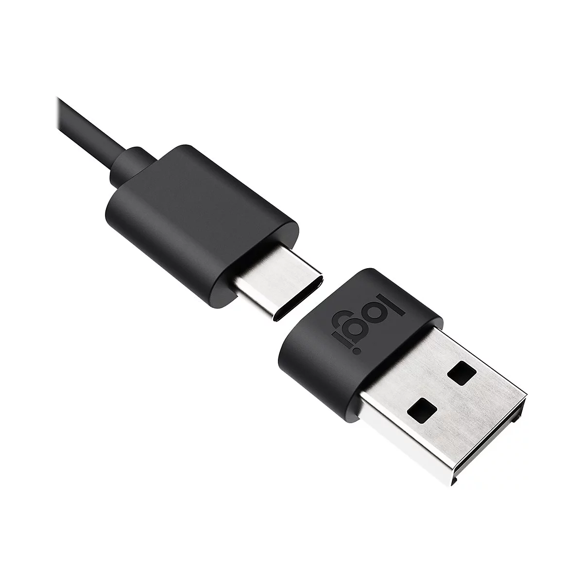 Logitech Zone Wired - Headset - On-Ear - kabelgebunden - USB-C - Graphite