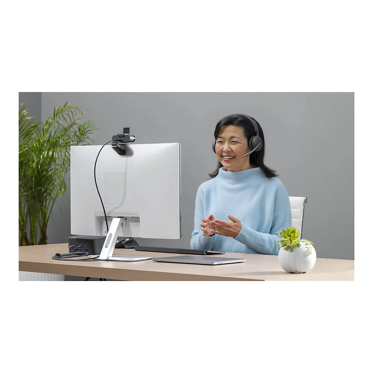 Logitech Zone Wireless 2 UC - Headset - On-Ear - Bluetooth - kabellos - aktive Rauschunterdrückung