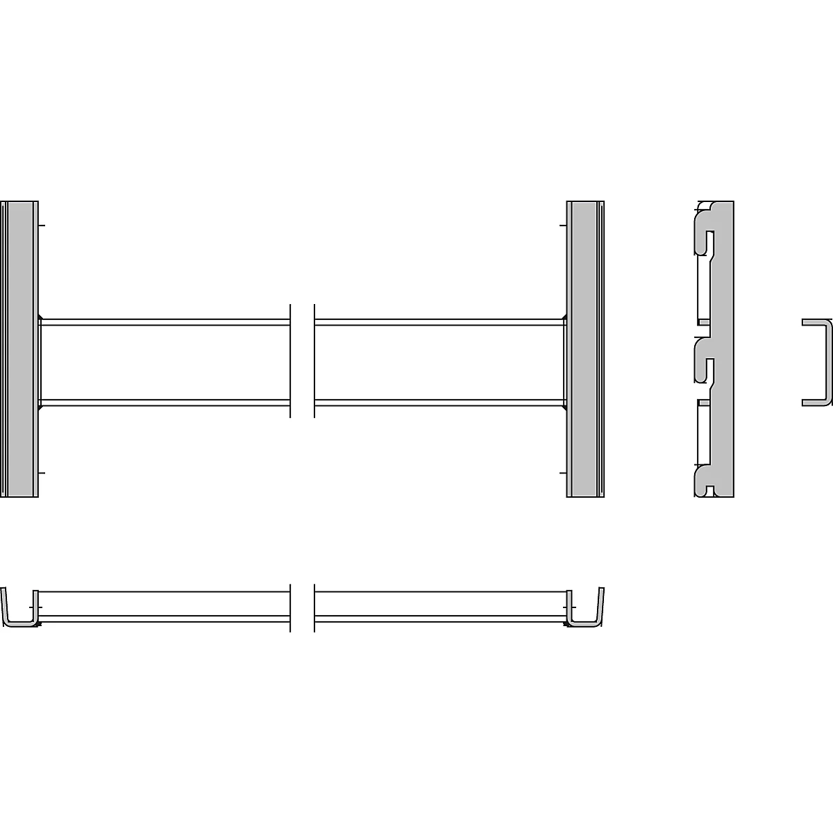 Longeron, L 995 mm